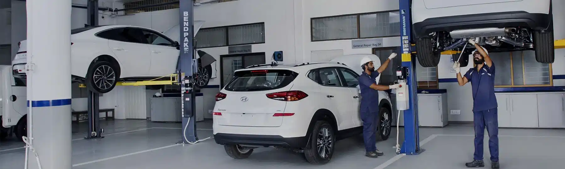 Tucson Hyundai and a person